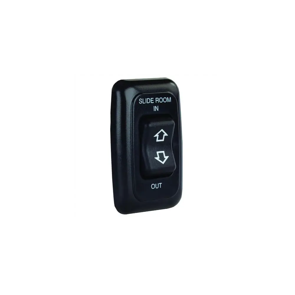 Momentary On/Off 5-Pin Slide Out Switch - Black - JRP12285